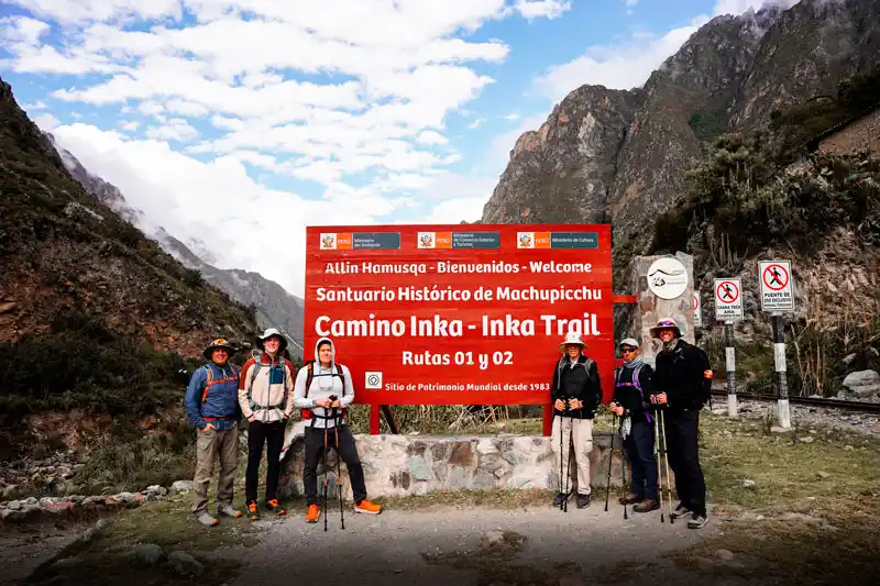 Inca Trail trek to Machu Picchu