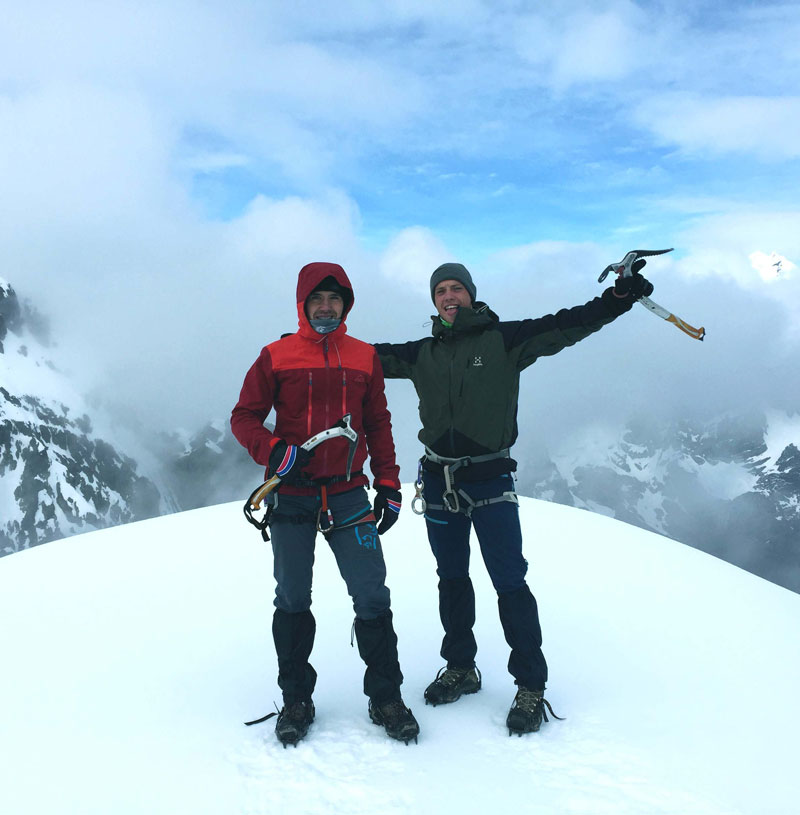 Summit Qampa Mountain