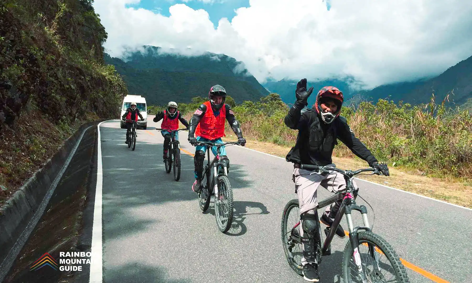 Biking to Machu Picchu, starting at the high mountains