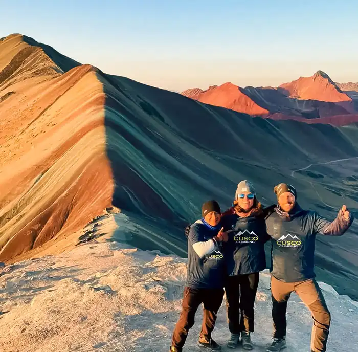 Sunset Rainbow Mountain tour