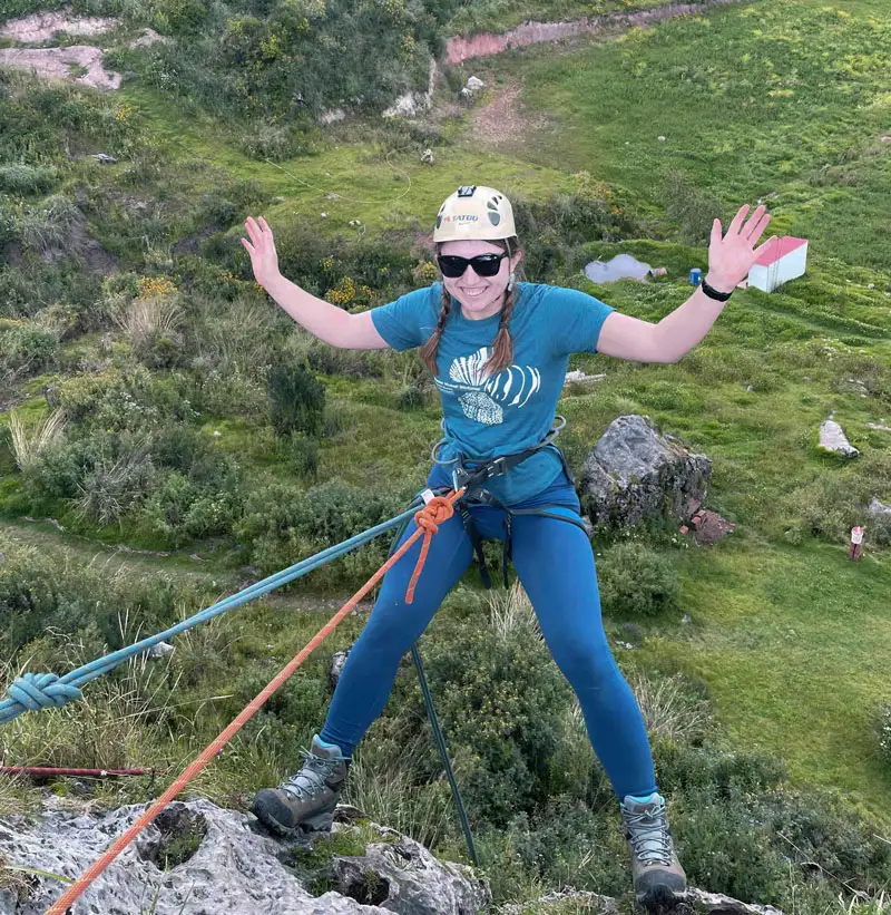 Rock climbing near to Cusco
