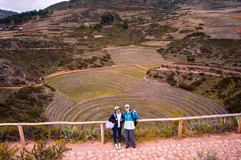Moray Inca site in the Sacred Valley