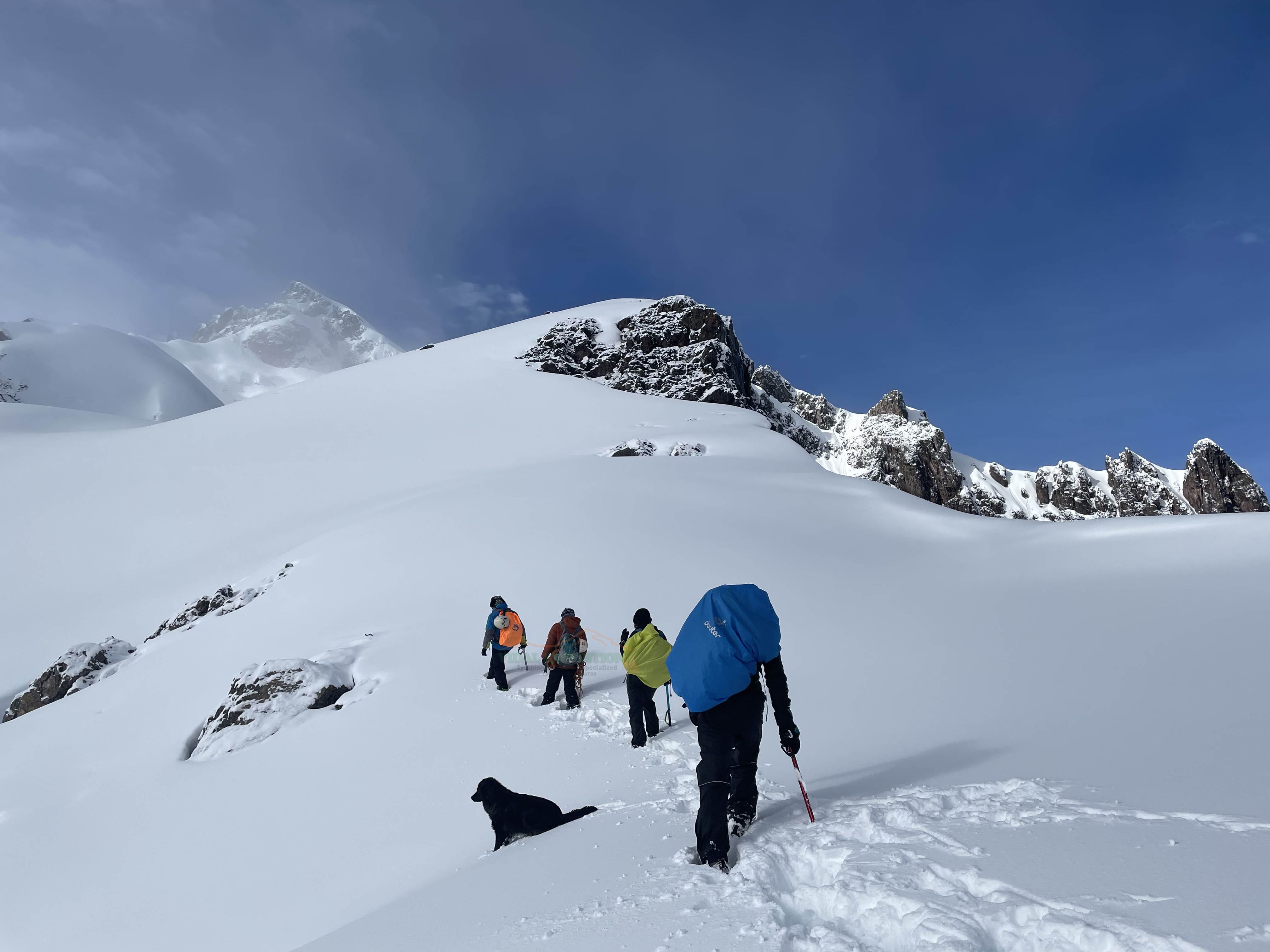 Climbing mountains in Cusco